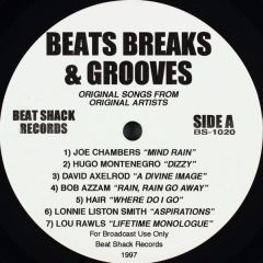 Various Artists - Various Artists - Beats Breaks & Grooves - Beat Shack Records