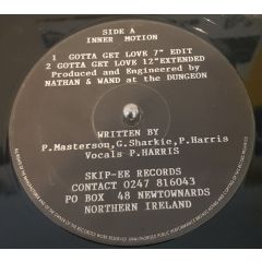 Inner Motion - Inner Motion - Gotta Get Love - Skip-EE Records