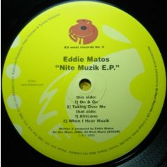 Eddie Matos - Eddie Matos - Nite Muzik E.P. - 83 West Records