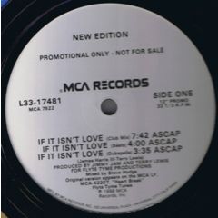 New Edition - New Edition - If It Isn't Love - MCA