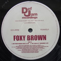 Foxy Brown - Foxy Brown - Oh Yeah - Def Jam