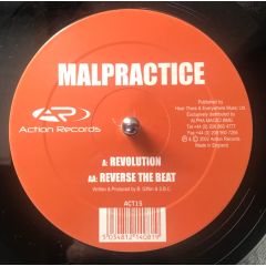 Malpractice - Malpractice - Revolution - Action Records