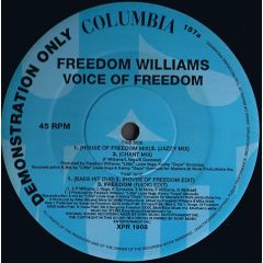 Freedom Williams - Freedom Williams - Voice Of Freedom - Columbia
