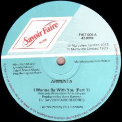 Armenta - Armenta - I Wanna Be With You - Savoir Faire