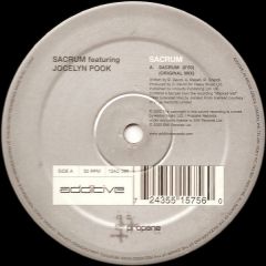 Sacrum Featuring Jocelyn Pook - Sacrum Featuring Jocelyn Pook - Sacrum - Additive