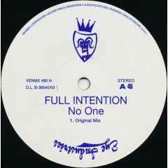 Full Intention - Full Intention - No One - Vendetta