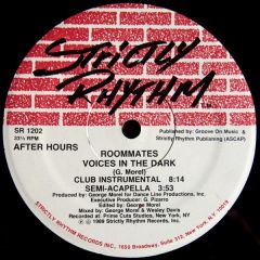 Roomates - Roomates - Voices In The Dark - Strictly Rhythm