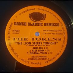 The Tokens / Frankie Smith - The Tokens / Frankie Smith - The Lion Sleeps Tonight - 	Dancefloor 2000