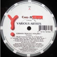 Various Artists - Various Artists - German Trax EP Volume 1 - Caus-N-Ff-Ct