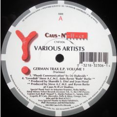 Various Artists - Various Artists - German Trax EP Volume 1 - Caus-N-Ff-Ct