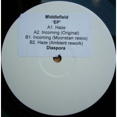 Middlefield - Middlefield - Middlefield E.P - Diaspora Recordings