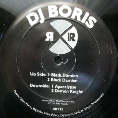 DJ Boris - DJ Boris - Black Damien - Relief Records
