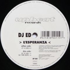 DJ Ed - DJ Ed - L'Esperanza - Upbeat Records
