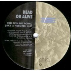 Dead Or Alive - Dead Or Alive - You Spin Me Round - Epic