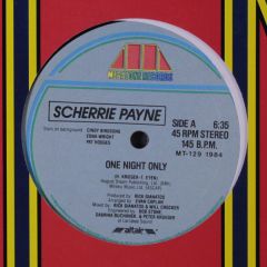 Scherrie Payne - Scherrie Payne - One Night Only - Megatone Records