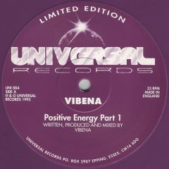 Vibena - Vibena - Positive Energy (Purple Vinyl) - Universal Records