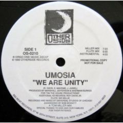 Umosia - Umosia - We Are Unity - Other Side Records