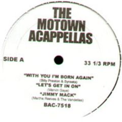 Various Artists - Various Artists - The Motown Acappellas - Bac