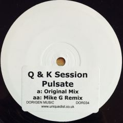 Q & K Session - Q & K Session - Pulsate - Dorigen