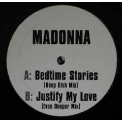 Madonna - Madonna - Bedtime Stories / Justify My Love - Not On Label (Madonna)