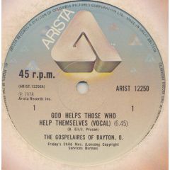 The Gospelaires Of Dayton, O. - The Gospelaires Of Dayton, O. - God Helps Those Who Help Themselves - Arista