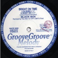 Black Box - Black Box - Bright On Time - Groove Groove Melody