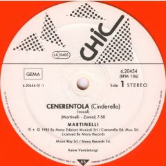 Martinelli - Martinelli - Cenerentola - Chic