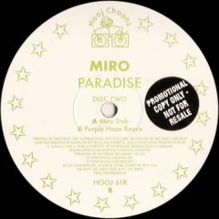 Miro - Miro - Paradise (Disc Two) - Hooj Choons