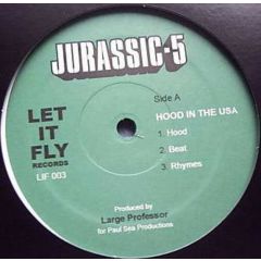 Jurassic-5 / The Black Eyed Peas - Jurassic-5 / The Black Eyed Peas - Hood In The USA / Disco Club (Remix) - Let It Fly