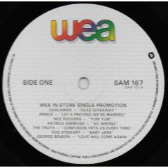Various Artists - Various Artists - WEA In Store Single Promotion - WEA