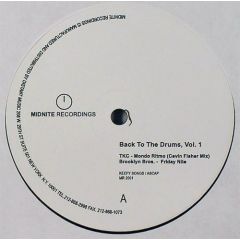 Various - Various - Back To The Drums, Vol. 1 - Midnite Recordings