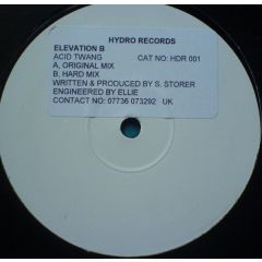 Elevation B - Elevation B - Acid Twang - Hydro Records
