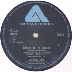 The Grateful Dead - The Grateful Dead - Dancin' In The Streets - Arista