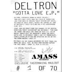 Deltron - Deltron - Gotta Love EP - Amass Recordings