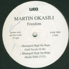 Martin Okasili - Martin Okasili - Freedom - WEA