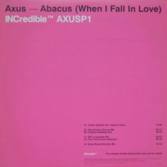 A:xus - Abacus - A:xus - Abacus - When I Fall In Love - INCredible