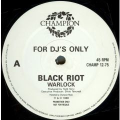 Black Riot - Black Riot - Warlock - Champion