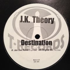 Jk Theory - Jk Theory - Destination - T Records