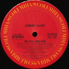 Jimmy Cliff - Jimmy Cliff - We All Are One - Columbia