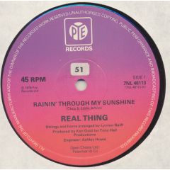 Real Thing - Real Thing - Rainin Through My Sunrise - PYE