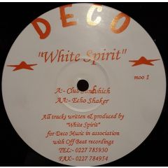 White Spirit - White Spirit - Club Sandwich - Deco Music