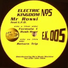 Mr. Rossi - Mr. Rossi - Formule 1 - Electric Kingdom (UK)