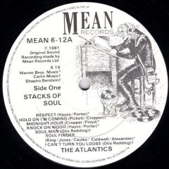 The Atlantics - The Atlantics - Stacks Of Soul - Mean Records