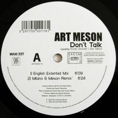Art Meson - Art Meson - Don't Talk - Scorpio