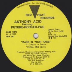 Anthony Acid - Anthony Acid - Bass In Your Face - Red Heat