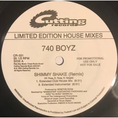 740 Boyz - 740 Boyz - Shimmy Shake (Remix) - Cutting Records