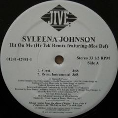 Syleena Johnson - Syleena Johnson - Hit On Me - Jive