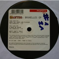 Santos - Santos - Bruxelles EP - Expanded