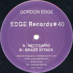 Gordon Edge - Gordon Edge - Necesario - Edge