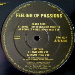 Feeling Of Passions - Feeling Of Passions - Bomb T'Noise - Mackenzie Records